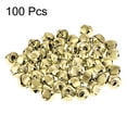 thumbnail image 3 of DIY Small Bells 13mm/0.51-Inch 100pcs  Craft Bells Bulk for Christmas Festival Party Home Golden, 3 of 3