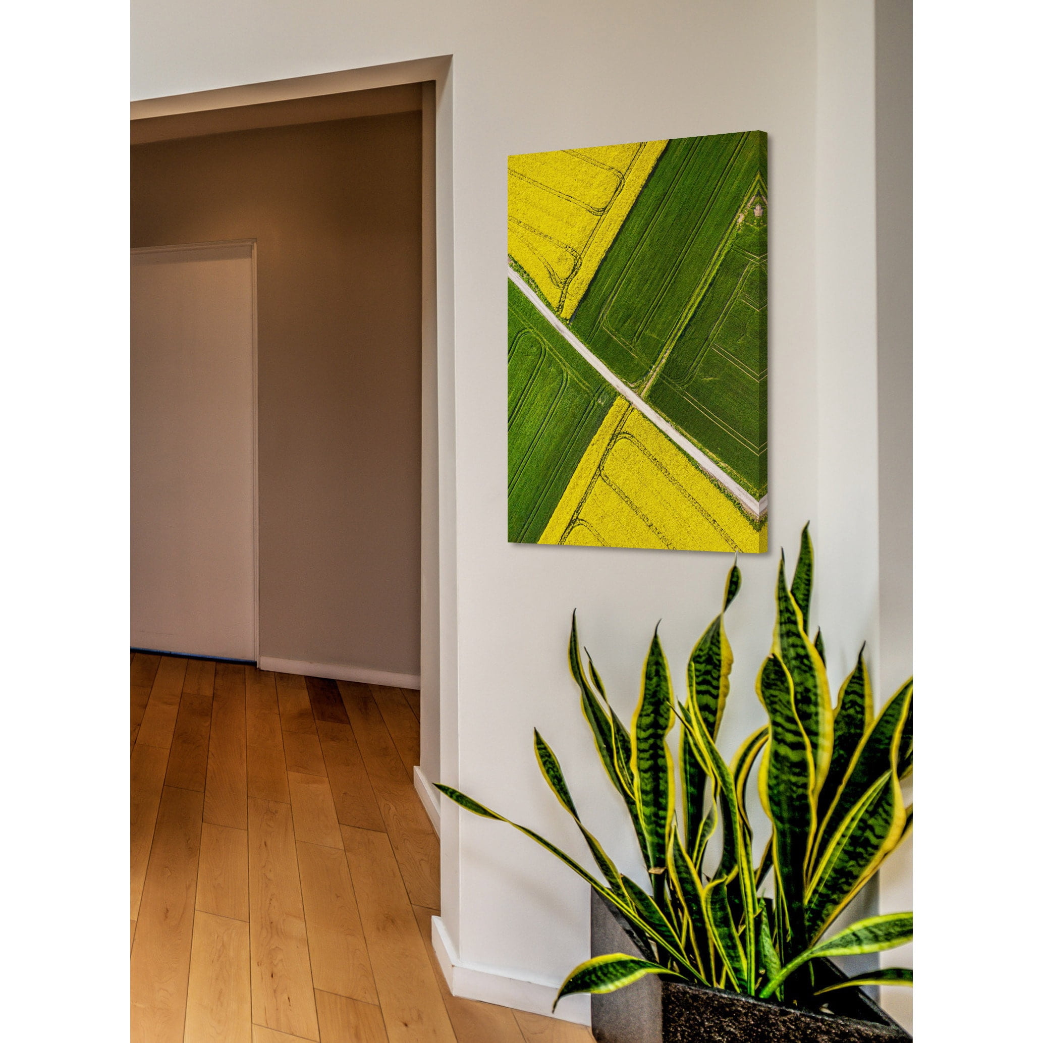 Marmont Hill "Through the Fields" Painting Print on Wrapped Canvas