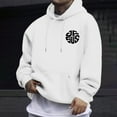 thumbnail image 4 of WILLBEST Sudaderas para Hombre y Mujer, Otoño e Invierno, Color Sólido, Estampado De Coco, Suéter con Capucha, Manga Larga, Bolsillo XGrande, 4 of 5