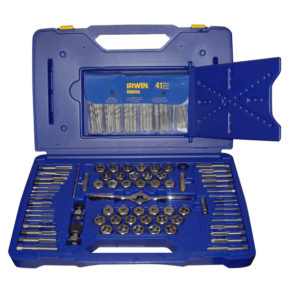 Irwin Tools 116 Piece Tap, Die and Drill Set