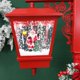thumbnail image 4 of KG Navidad fábrica gran oferta Luz De Navidad lujosa nieve Musical Santa Claus iluminación lámparas decoración navideña farola, 4 of 4