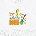 thumbnail image 4 of Inktastic Being One Rocks First Birthday Girls Baby Dress, 4 of 5