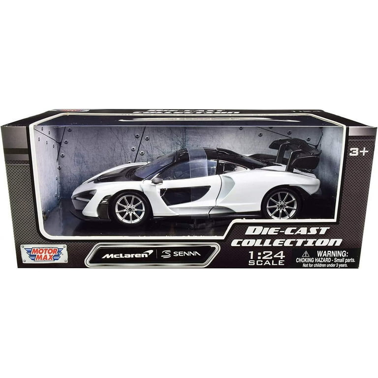 Amazon.com: Autoart Mclaren Senna Vision Pure White and