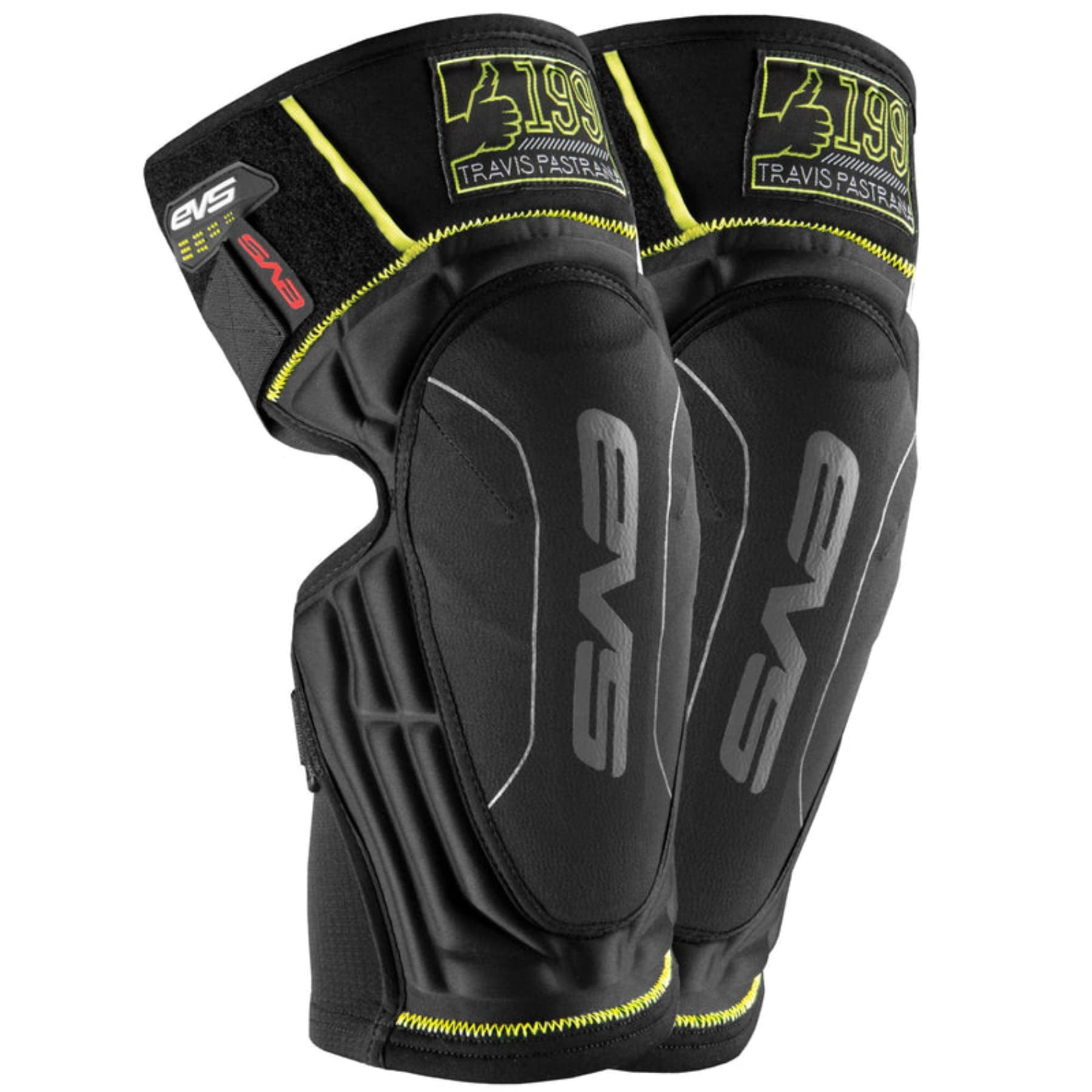 EVS Sports Men's TP199 Lite Knee Pad (Black, Small/Medium), Sold in Pairs