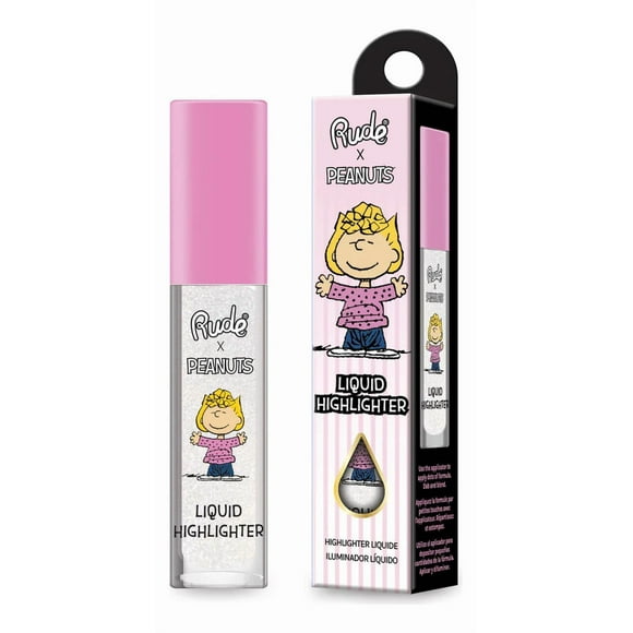 RUDE Iluminador Líquido Peanuts Liquid Highlighter Charm