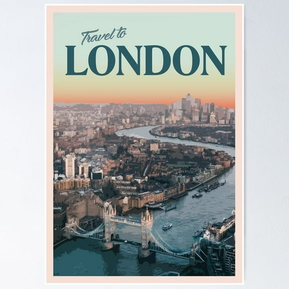 Poster London Wall Art, Unframed Prints For Home Or Office, Perfect Gift For Everyone, 8x12