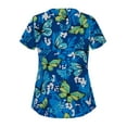 thumbnail image 3 of Danza sexy Las mujeres cimas de espuma casual espuma paisley impresión v cuello las cimas de enfermería del cuello de trabajo desgaste pullover suelto camisetas de ropa de vestir Danza sexy Casual suelto, 3 of 3