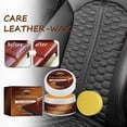 thumbnail image 2 of Natural Leather Conditioner Caring Cleaner Supplies Cream Leather Beeswax, 2 of 8