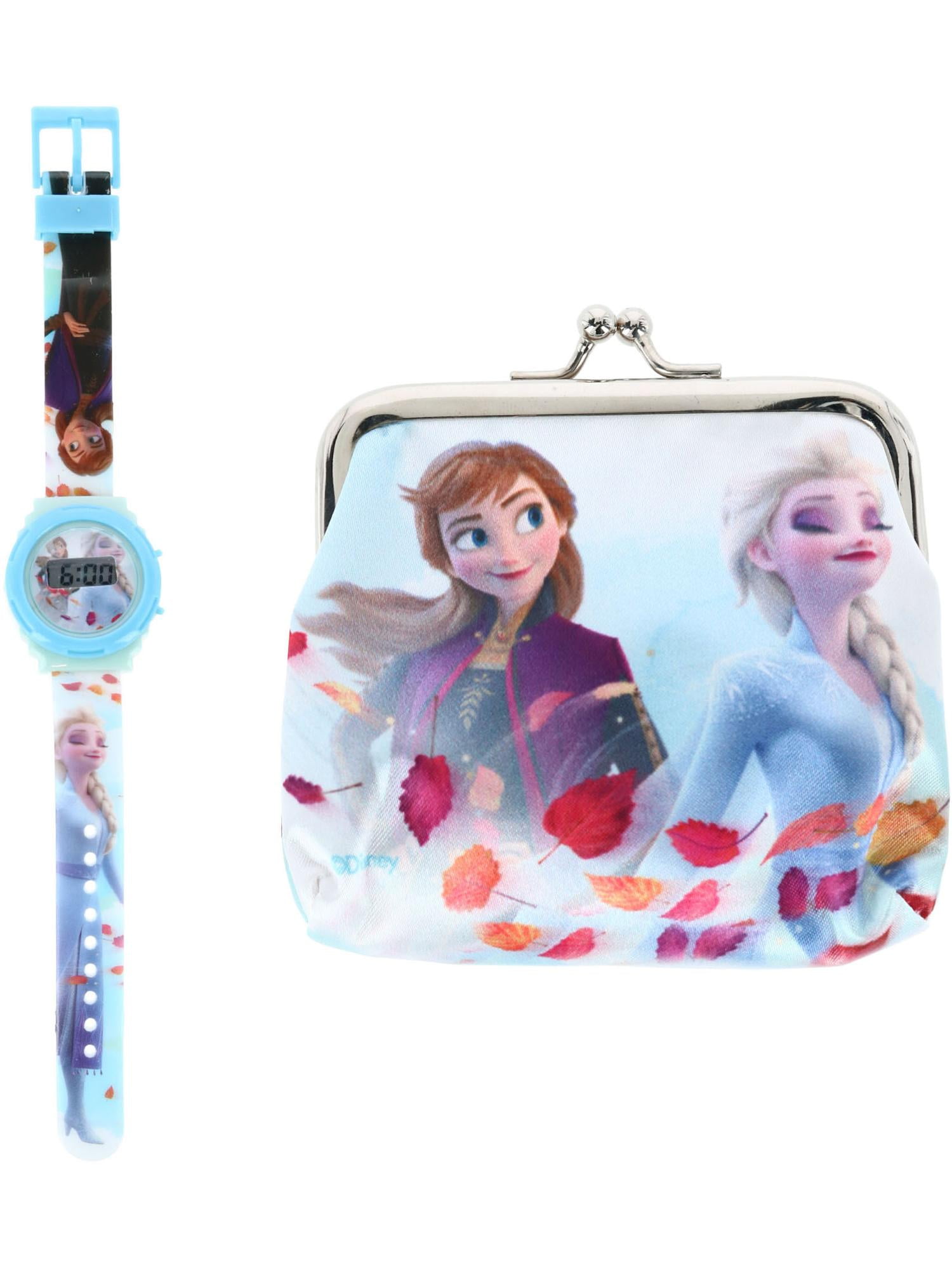 Details about   New Textiel Trade Kid's Disney Frozen II Coin Purse Wallet 