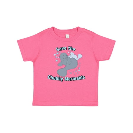 

Inktastic Save the Chubby Mermaids with Cute Manatees Gift Baby Boy or Baby Girl T-Shirt