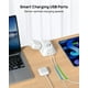 thumbnail image 5 of Regleta con abrazadera de escritorio, protector contra sobretensiones con 5 salidas de CA, 2 USB A, 1 USB C, 5 of 5
