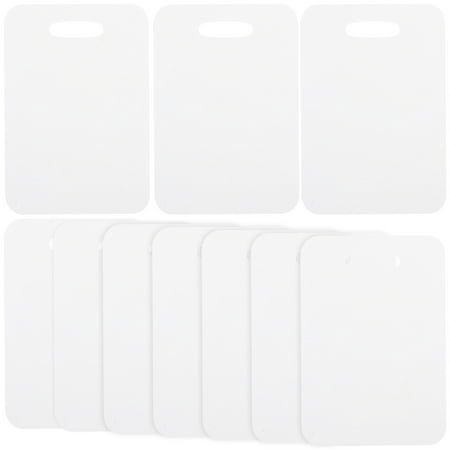 

NUOLUX 10pcs Blank Luggage Tag Heat Press Suitcase Tags DIY Luggage Name Tags for Suitcases