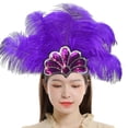 thumbnail image 6 of yuksok Feather Headdress Costume Decoration Accessories Fancy Dress Fascinator Headband, 6 of 9