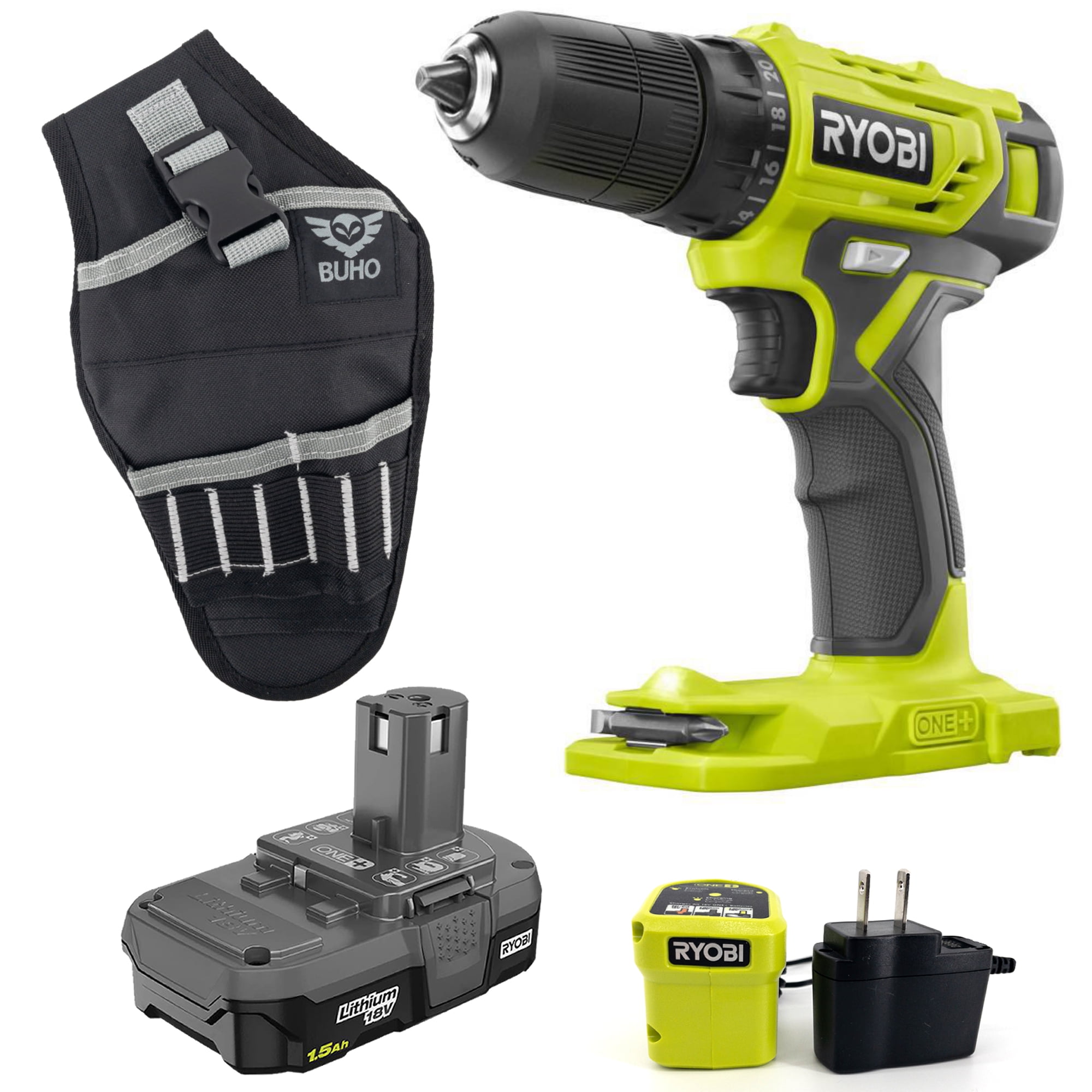 Open Box Ryobi P601 One+ 18-Volt Lithium Ion Cordless Fixed Base Trim  Router with Tool Free Depth Adjustment (Tool Only)