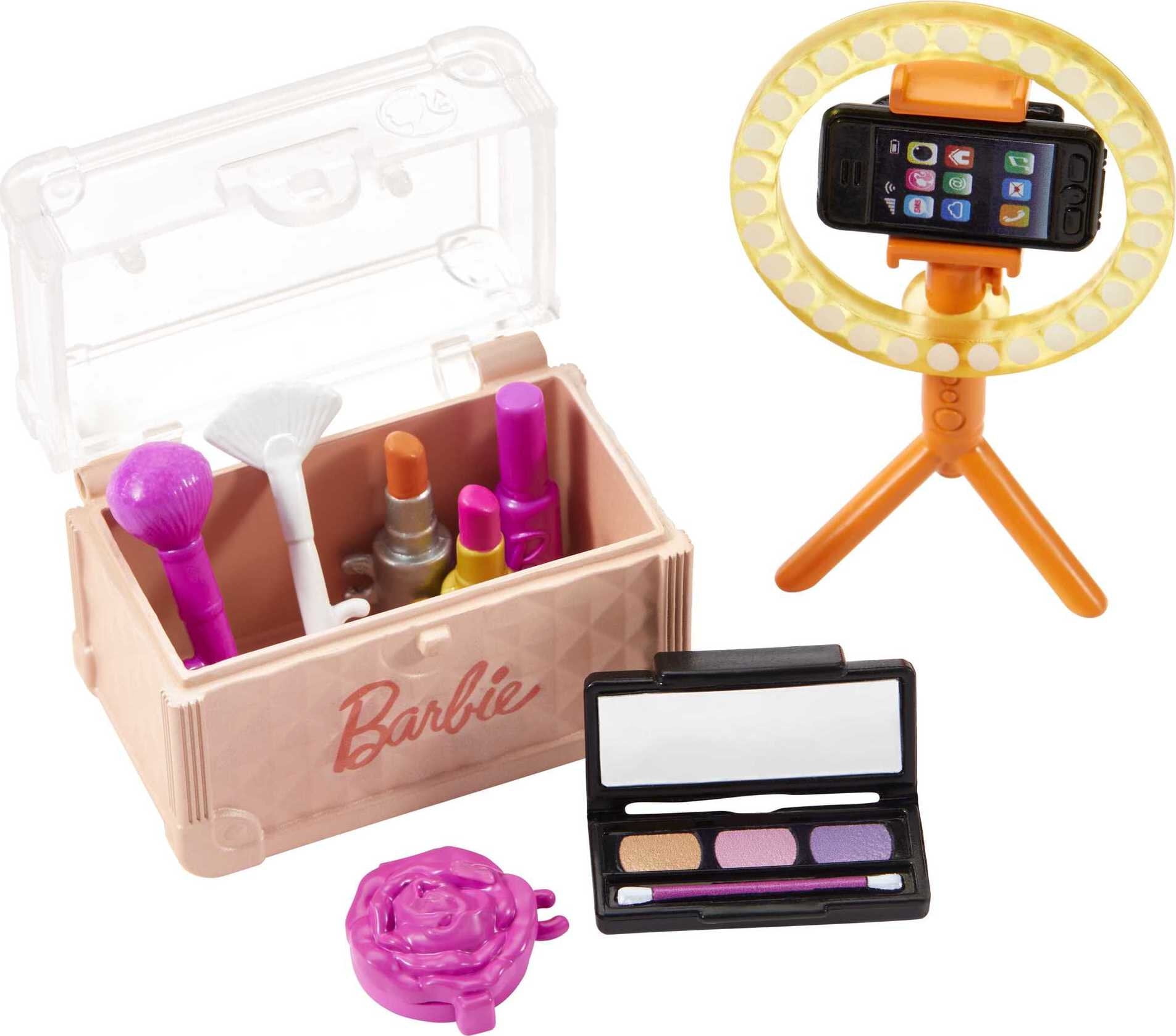 Barbie doll makeup set hotsell