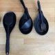 thumbnail image 3 of 2 Pieces Silicone Spoon Rests, Multi-Function Silicone Spoon Rests, Heat Resistant Silicone Kitchen Utensil Rests (Black), 3 of 3