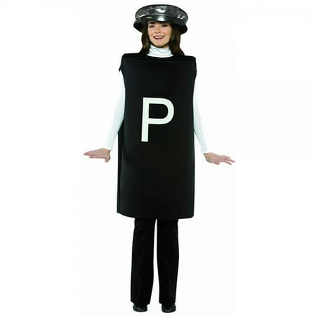 rasta imposta lightweight pepper costume, black, one size
