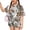 Light Gray, variant on Grblisyd Girls 2 Piece Summer Outfit Maple Leaf Print Short Sleeve Crew Neck Camo Tops and Elastic Waist Shorts Sweatsuits Size 8