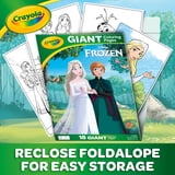 Crayola Frozen Giant Coloring Pages, 18 Pages, Gift for Kids - Walmart.com