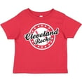 thumbnail image 3 of Inktastic Cleveland Rocks with Baseball in Circle and Stars Inversed Boys or Girls Toddler T-Shirt, 3 of 5