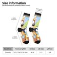 thumbnail image 3 of Saiise Bluey Funny Socks Men Women Adults Novelty Graphic Crew Tube Socks Crazy Design Casual Dress Socks for Sports,Running,Travel, 3 of 7