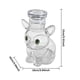 thumbnail image 3 of Lindo Tarro de Caramelos con Forma de Mog, Recipiente Hermético para Bocadillos, Dulces, Cápsulas de Café con Tapa, Recipiente Grande para Almacenar Alimentos con Forma de Mascota, Regalo para Amante, 3 of 7