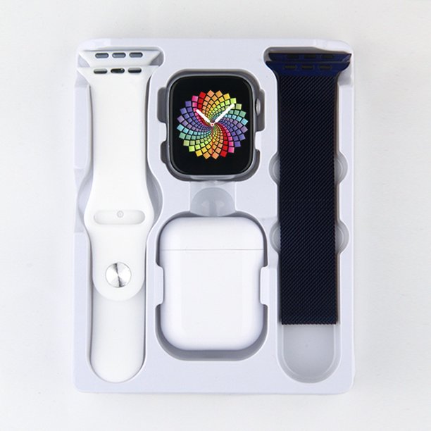 Reloj inteligente de carga inalámbrica X8 reloj i9S auricular 2 en 1 productos de suite podómetro reloj de mujer Deng Xun unisex