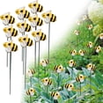 thumbnail image 1 of SHAGUOZHOU Set Of 10 Outdoor Garden Decorations Small Stakes For Yard Yard Sign Metal Small Solar Address Numbers Sign for Yard Metal for Garden Lights, 1 of 7
