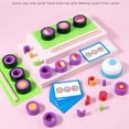 thumbnail image 4 of Bewildely Juego de sushi para niños, juego de simulación de cocina de madera, juguete educativo de percepción de Color para niños pequeños Juguetes Educativos, 4 of 6