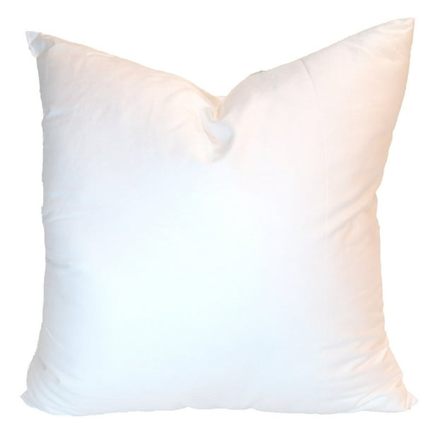 Pillowflex Synthetic Down Pillow Inserts For Shams 14 Inch By 14 Inch Walmart Com Walmart Com