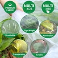 thumbnail image 4 of Deer Netting 7Ft X 100Ft Heavy Duty, Breathable Mesh Fabric, Bird NettingforFruit Trees, Vegetable Garden, Outdoor Garden Gear, 4 of 5