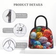 thumbnail image 4 of Salouo Easter Eggs for Insulated Lunch Bag for Women/Men - Leakproof Cooler Tote Bag Organizer - Reusable Lunch Box for Office Picnic Hiking Beach-One Size, 4 of 6