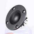 thumbnail image 4 of 10 Pcs 6Ω 30W Film en Soie Noir Dôme Souple Haut-Parleur Tweeter Unité, 4 of 6
