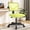 Green, variant on Nextay Armless Office Chair, Ergonomic Mesh Desk Chair with Swivel Wheels, Adjustable Height, Mid-Back Rolling Task Chair for Small Spaces