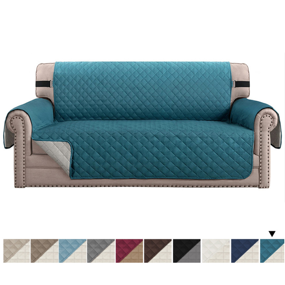 Sofa Slipcover Reversible Sofa Cover Water Resistant Couch Cover with