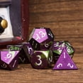 thumbnail image 5 of Cusdie 7-Die DND Dice Set - Premium Aluminum Metal Dice Polyhedral D&D Dice Set for Dungeons and Dragons TTRPG Role Playing Games, 5 of 5