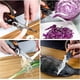 thumbnail image 3 of Tijeras de cocina - Tijeras de corte de acero inoxidable resistentes con cubierta de cuchillas - Tijeras de cocina multiusos para alimentos, plantas y flores, 3 of 5
