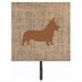 thumbnail image 2 of Carolines Treasures BB1069-BL-BN-SH4 Corgi Burlap and Brown Leash Or Key Holder, 2 of 2