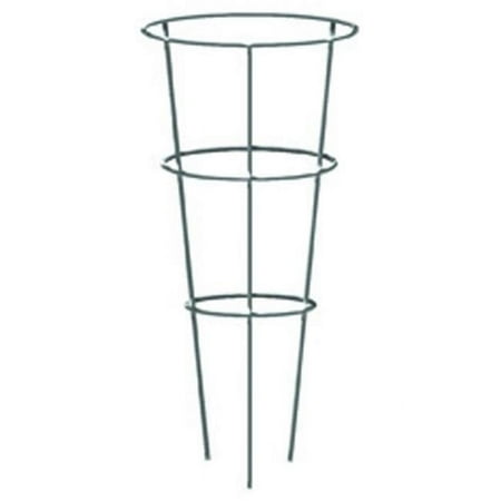 Midwest Air Tech 452298128 901594OR 42 in. 8 Gauge 3 Rings Tomato Cage, Orange - Pack of 33