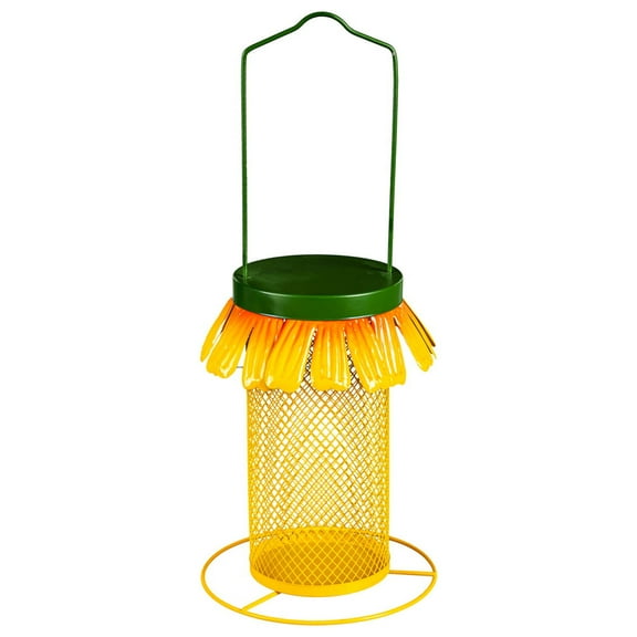 Evergreen Sunflower Mesh Tube Bird Feeder