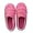 Pink Hot-9-10 Wide Women/8-9 Men, variant on 2026 new Concha Slippers for Women Men Concha Pantuflas Soft Plush House Slippers for Indoor Use