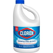 Clorox Disinfecting Liquid Bleach Cleaner, Regular Scent, 81 fl oz