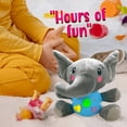 thumbnail image 4 of AMERTEER   Sooth Plush Monkey Baby Toy  Toddlers Educational Musical Learning Sensory Baby Toy  Music ＆ Light Up Toy for 0 to 36 Months Months & 1 Year Old Kids Boys Girls Gifts, 4 of 8
