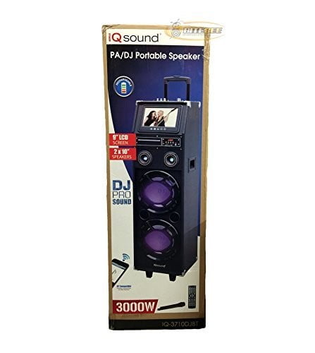 supersonic dj bluetooth speaker