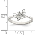 thumbnail image 2 of Sterling Silver Butterfly Ring Size 8, 2 of 2