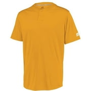 Russell Athletic Performance Two-Button Solid Jersey