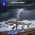 thumbnail image 2 of Set de construcción Inmygene Shark Italian Viral Meme Toy para niños mayores de 6 años, 2 of 7