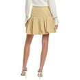 thumbnail image 2 of 3.1 Phillip Lim womens  Bubble Hem Mini Skirt, 0, Brown, 2 of 3