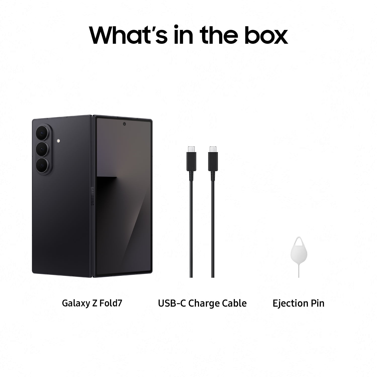 Samsung Galaxy Z Fold 7 512GB シルバーシャドウ Samsung Galaxy Z Fold7 5G 512GB in Silver Shadow - JB Hi-Fi