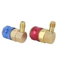thumbnail image 3 of R134A Raccord Rapide de Climatisation 90 Degrés Adaptateur Accessoires Non Réglables, 3 of 10